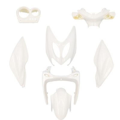 Kit carénages blanc TUN'R MBK NITRO <-2013