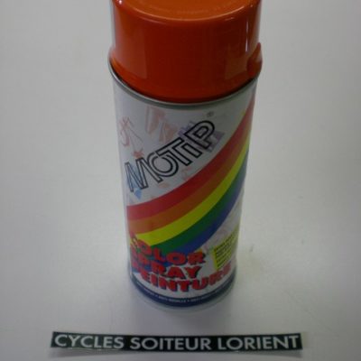 Bombe peinture orange brillant ( type KTM )