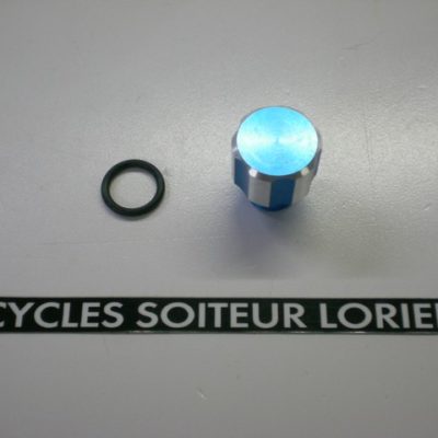 Bouchon remplissage d'huile DERBI bleu