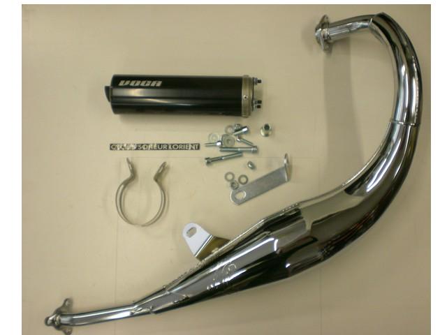 Echappement VOCA CHROMED 50 DERBI SENDA