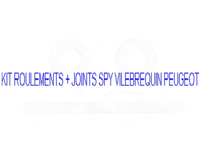 Kit roulements et joints spy PEUGEOT ( scooters )