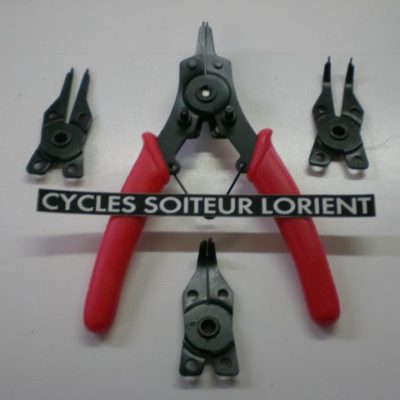 Pince à clips BUZZETTI 3 en 1