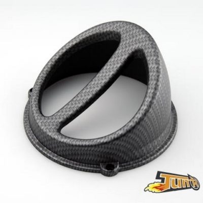 Récupérateur d'air carbone mat