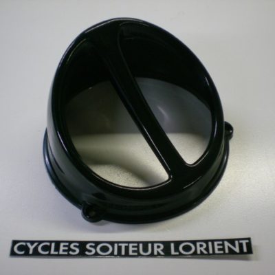 Récupérateur d'air noir mat