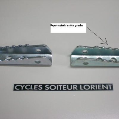 Repose-pieds arrière gauche DERBI SENDA