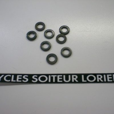 Rondelles plate diamètre 6 mm
