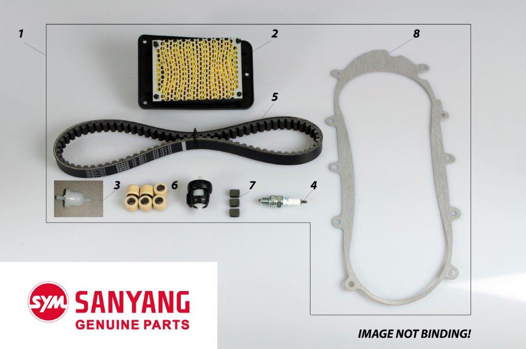 Kit entretien SYM SYMPHONY 50 ( 45km/h )