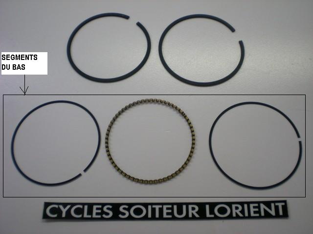 Segment DERBI 125 4T/4S ( segment du bas )