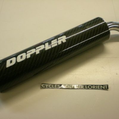 Silencieux scooters universel DOPPLER S3R carbone