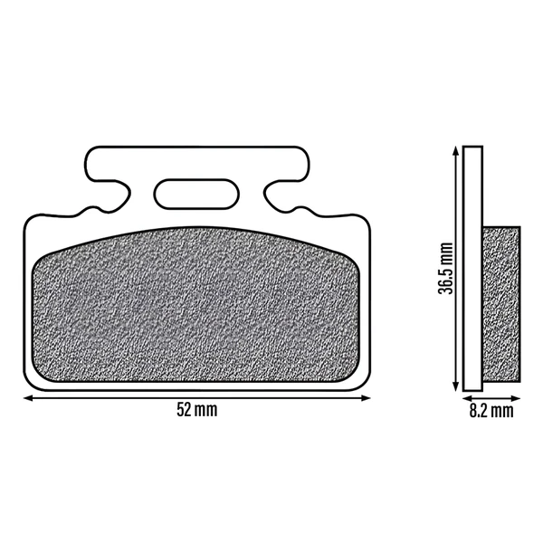 Plaquette de frein NEWFREN SYM - HONDA - KYMCO – Image 2
