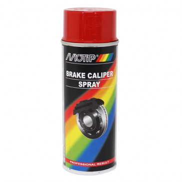 Bombe peinture spécial étrier rouge