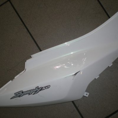 Carénage arrière droite SYM ORBIT - SYMPLY - CROX ( blanc )