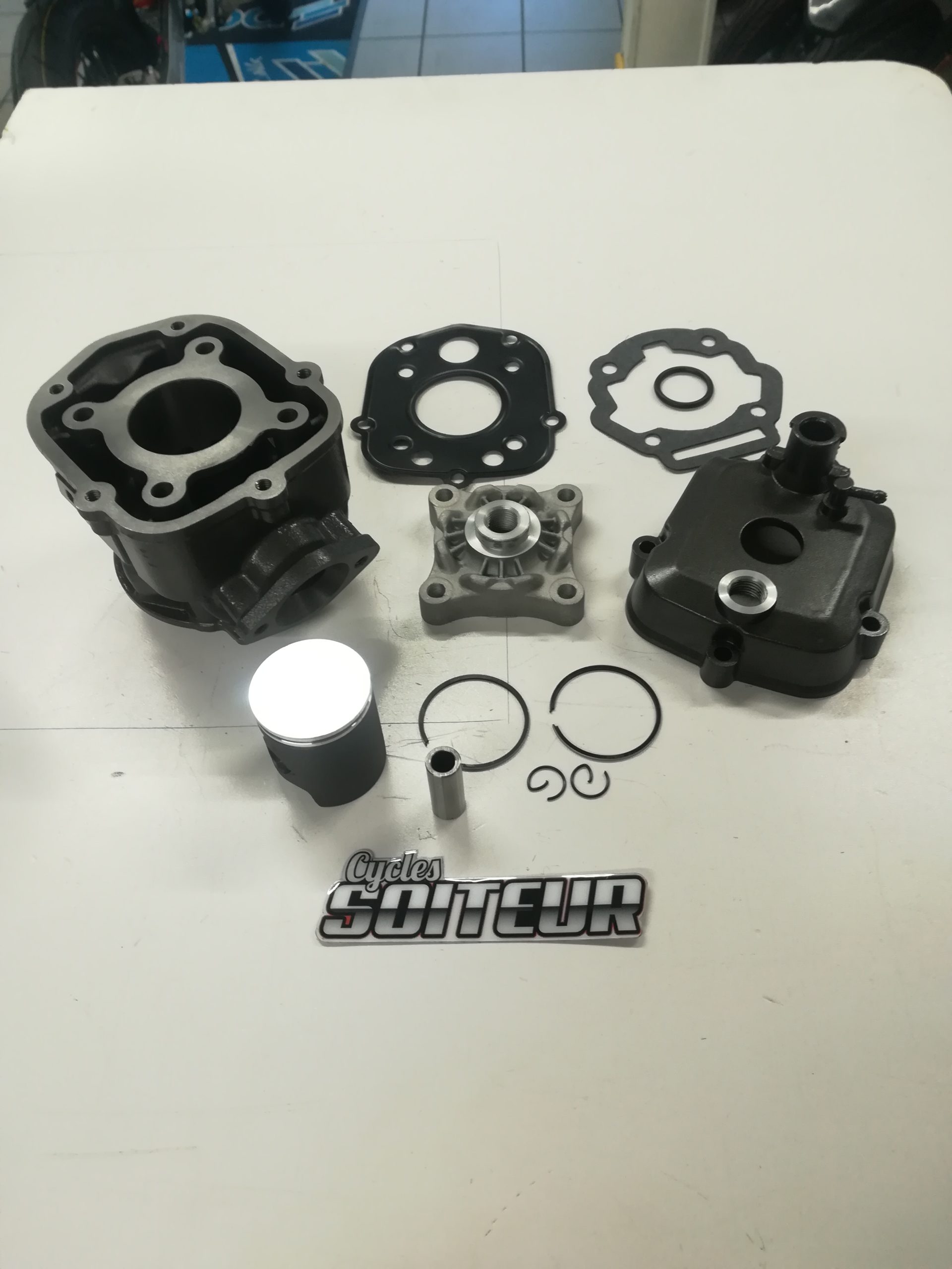 Haut moteur fonte DOPPLER DERBI euro 3 / 4