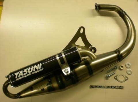 Echappement YASUNI Z MBK BOOSTER / STUNT ( carbone )