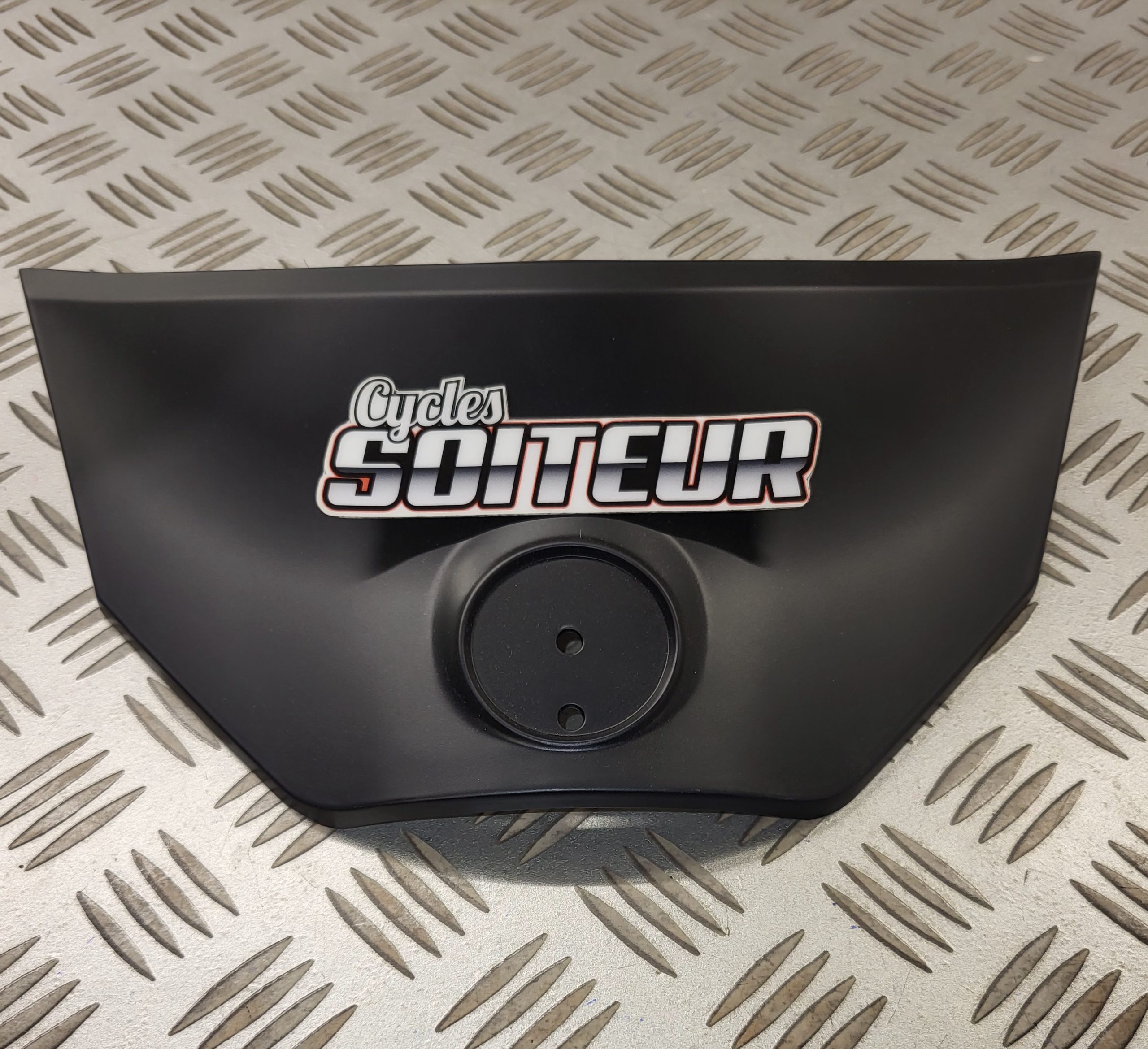 Cache supérieur face avant SYM CROX noir ( BK007U )