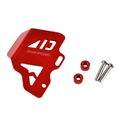 Protection maître-cylindre arrière DOPPLER rouge