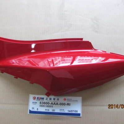 Coque arrière gauche SYM CROX rouge ( R086 )