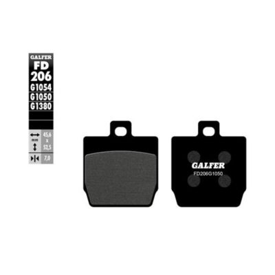Plaquette de frein GALFER NITRO - AEROX / STUNT - SLIDER
