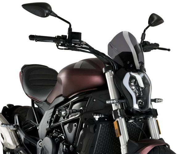Saut de vent fumé clair BENELLI 502 C Destockage