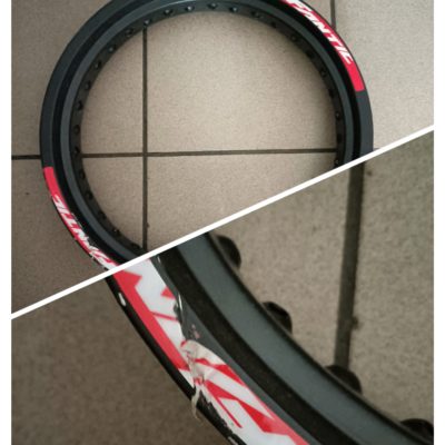 Jante arrière FANTIC 17 pouces