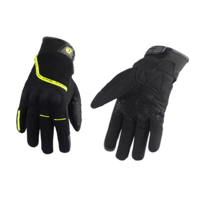 Gants TRENDY LANZ noir et jaune
