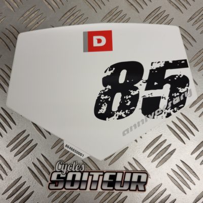 Autocollant plaque phare DERBI SENDA SM DRD RACING 2008