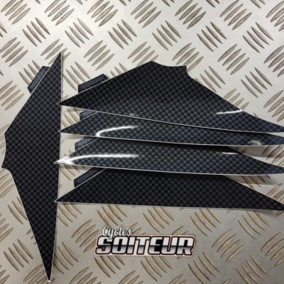 Autocollants coque arrière DERBI SENDA SM/R DRD RACING 2009/2010