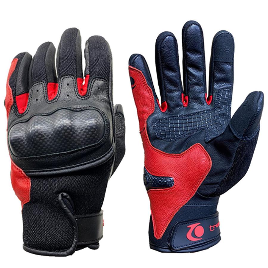 Gants noir et rouge TRENDY – Image 2
