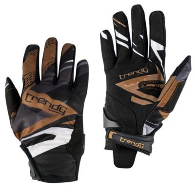 Gants noir et bronze TRENDY BURGOS