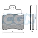 Plaquette de frein GALFER SYM - DAELIM - KYMCO – Image 2