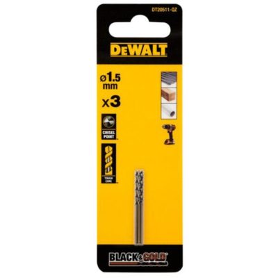 Forêts DEWALT D 1,5 mm x 3