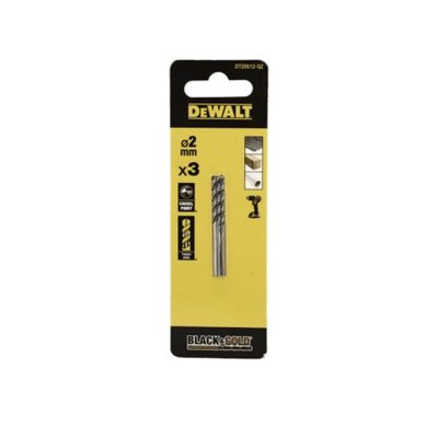 Forêts DEWALT D 2 mm x3