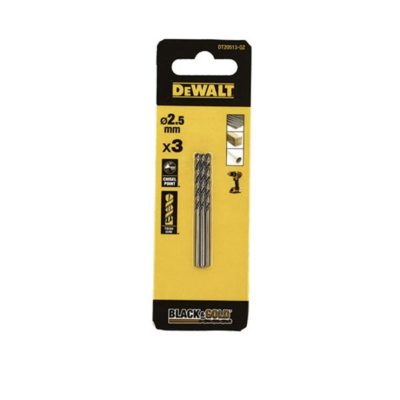 Forêts DEWALT D 2,5 mm x 3