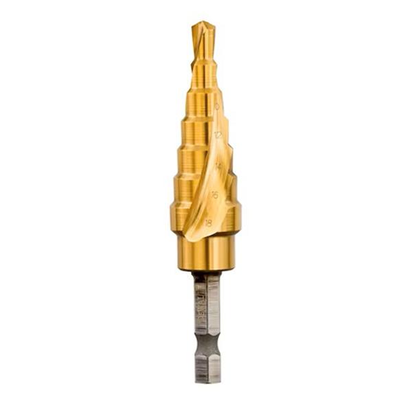 Fraise étagée DEWALT 6 à 18 mm