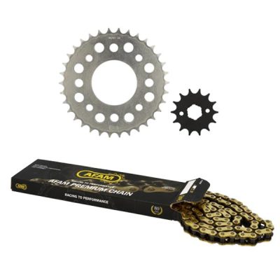Kit chaine HONDA CG 125 14 X 34