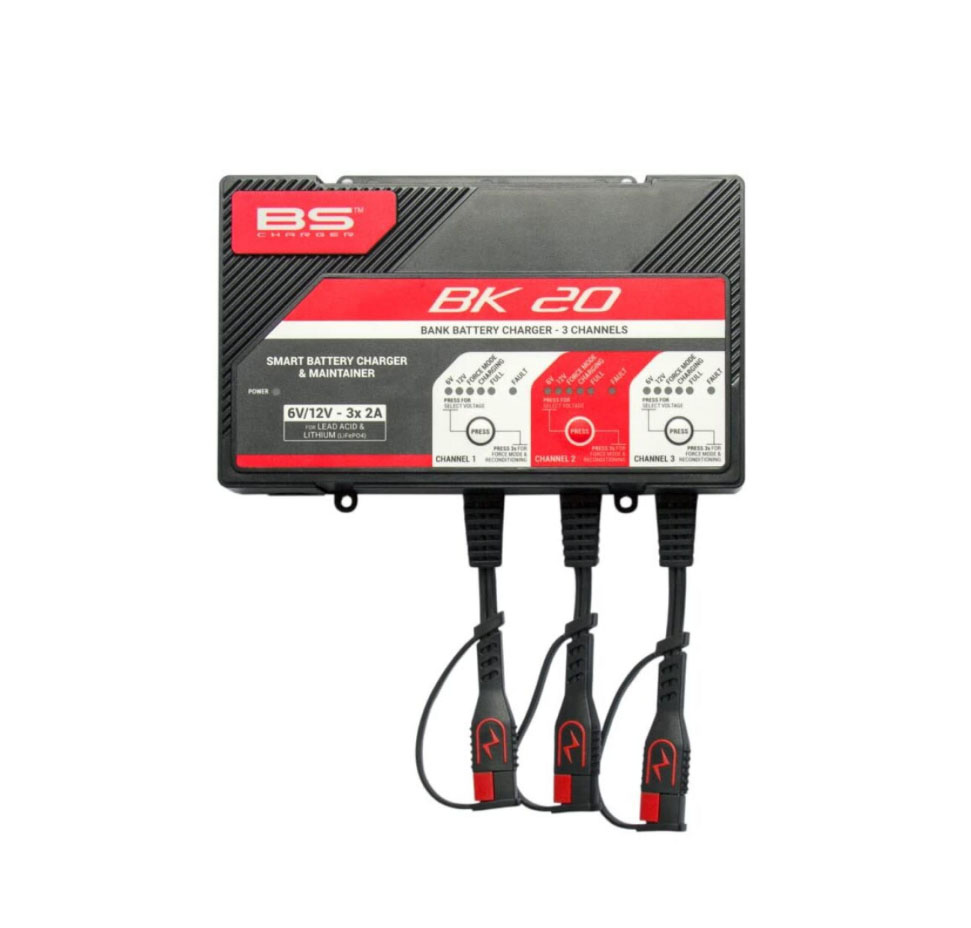 Chargeur 3 canaux BS BK20