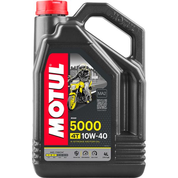Huile moteur 4T MOTUL 5000 10W 40 (4L)