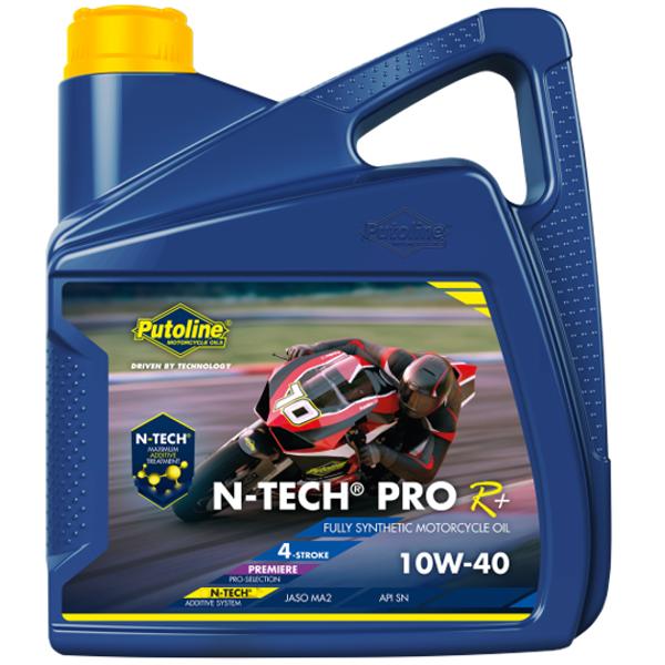 Huile moteur 4T PUTOLINE N-TECH PRO R+ 10W 40 (4L)(100% synthèse)