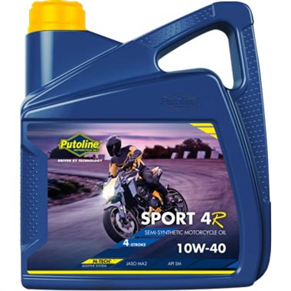 Huile moteur 4T PUTOLINE SPORT 4R 10W 40 (4L) (semi-synthétique)
