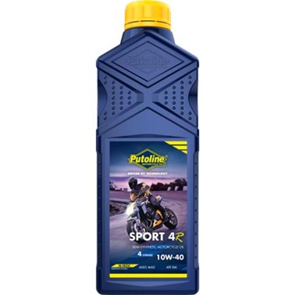 Huile moteur 4T PUTOLINE SPORT 4R 10W 40 (1L) (semi-synthétique)