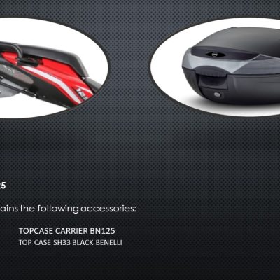 Kit top case BENELLI BN 125
