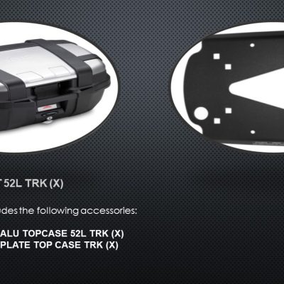 Top case alu 52L BENELLI TRK