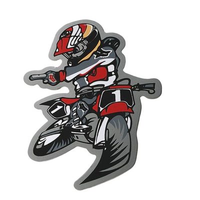 Autocollant motocross