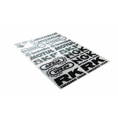 Autocollant marques sponsors
