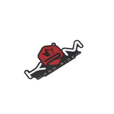 Autocollant KRM rouge