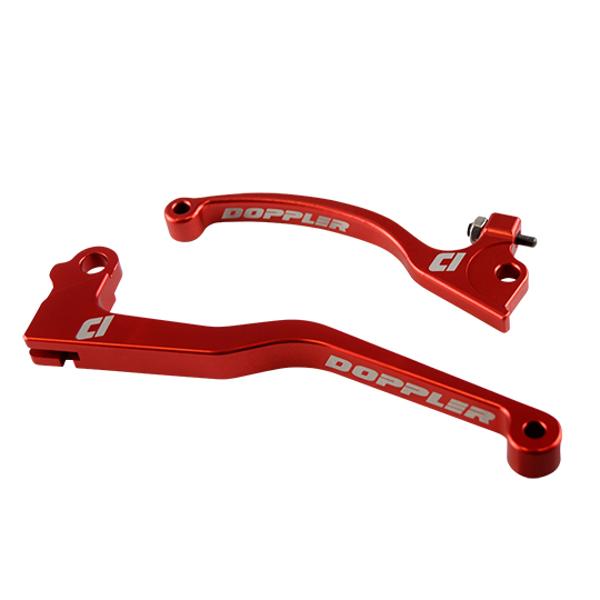 Paire de leviers DOPPLER RIEJU MRT rouge