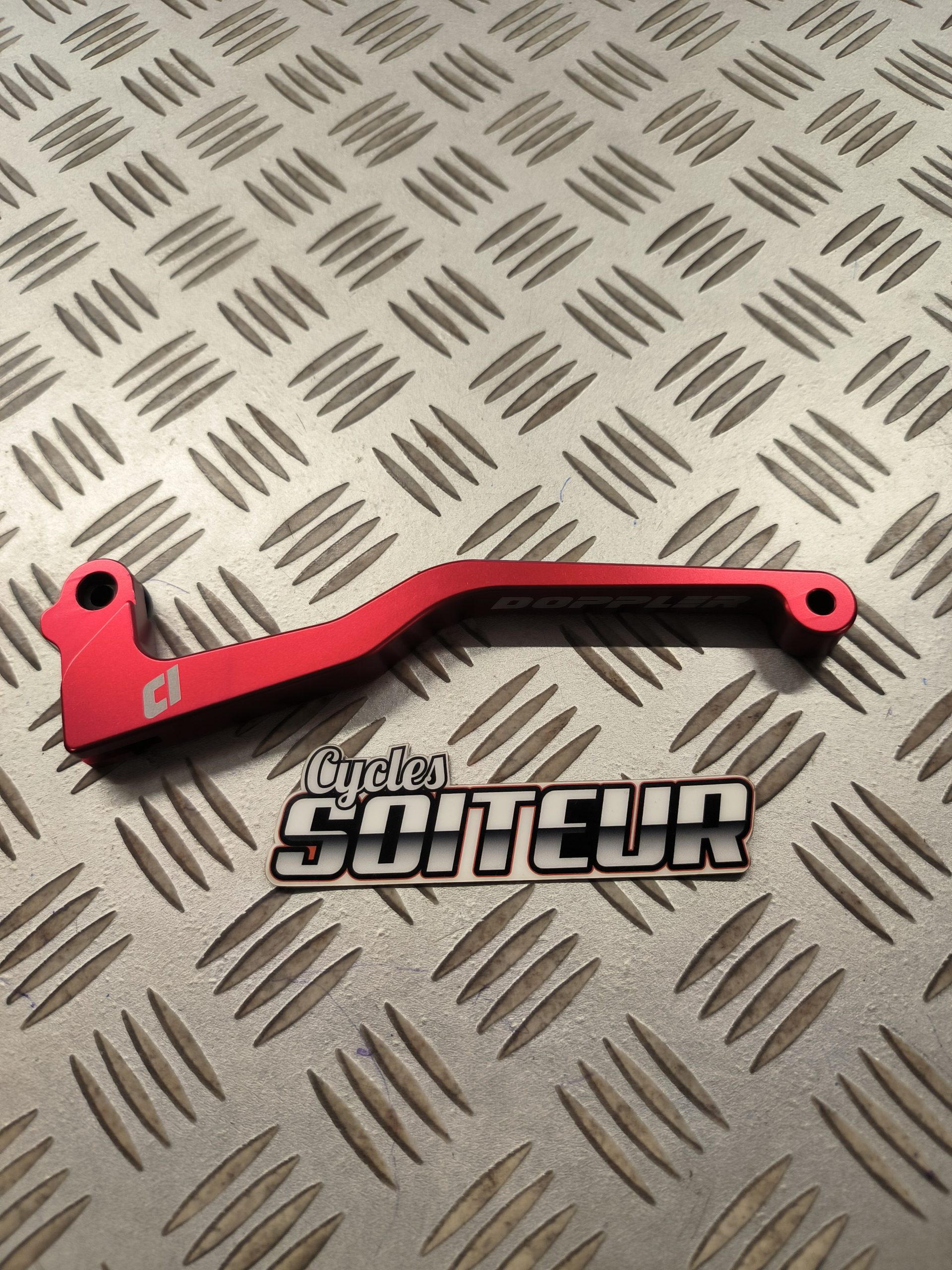 Levier d'embrayage DOPPLER RIEJU MRT - DERBI DRD PRO rouge
