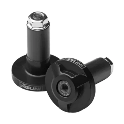 Embouts guidon YASUNI PRO RACE noir ( Diam 17 mm )