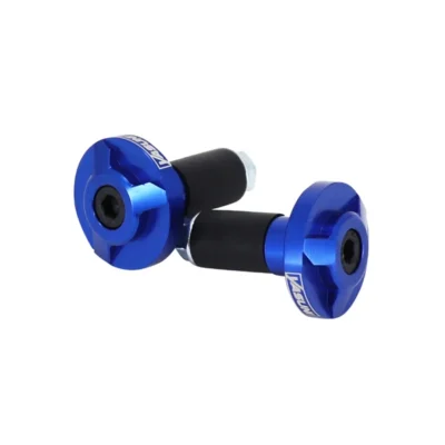 Embouts guidon YASUNI PRO RACE bleu ( Diam 17 mm )