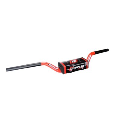 GUIDON 28.6 mm DOPPLER noir mat / rouge